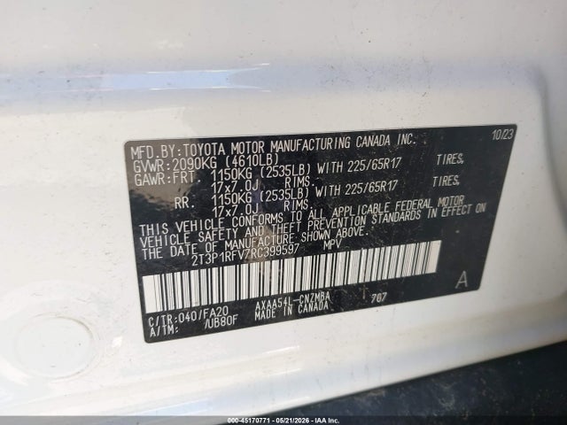 Toyota RAV4 Xle