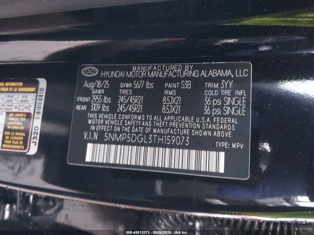 Hyundai SANTA FE Calligraphy