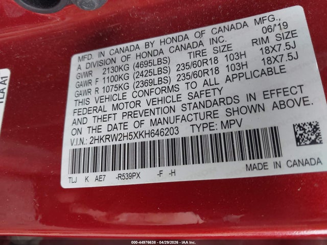 Honda CR-V Ex