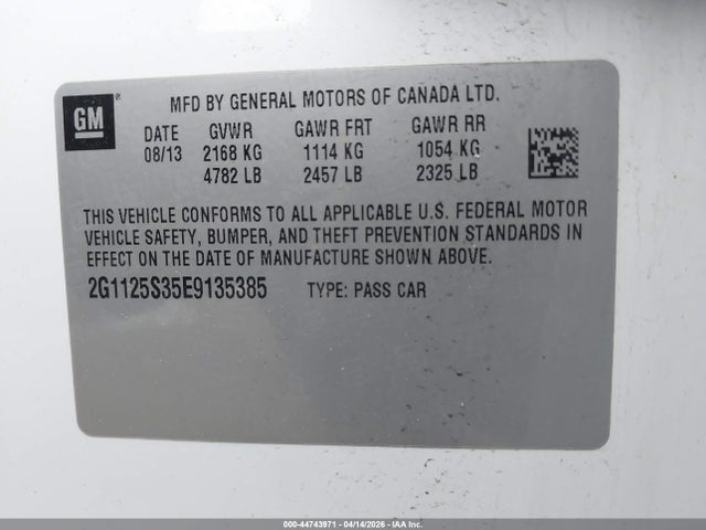 Chevrolet Impala 2lt