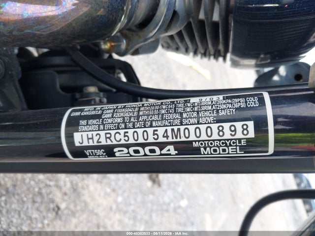 Honda Vt750 C
