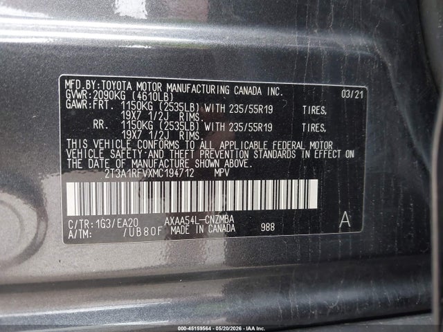 Toyota RAV4 Xle Premium