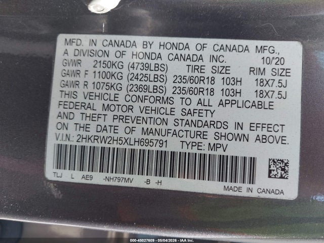 Honda CR-V Awd Ex