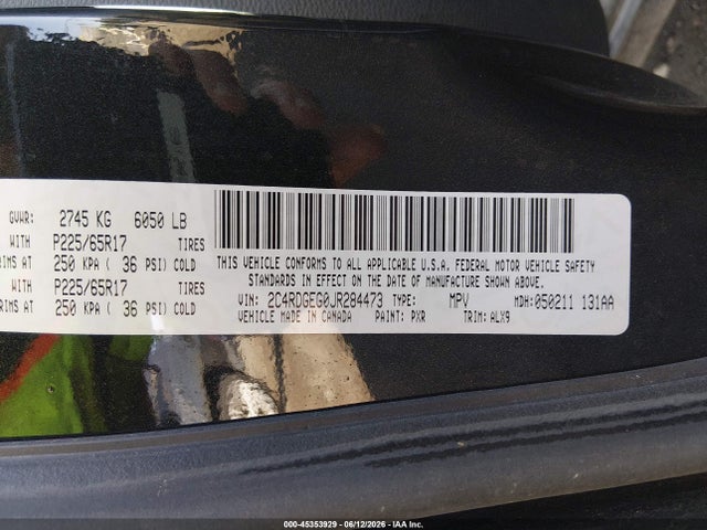Dodge Grand Caravan Gt