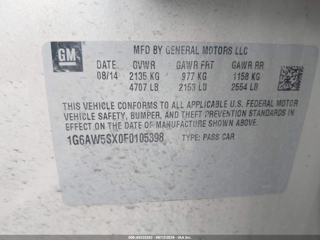 Cadillac CTS Standard