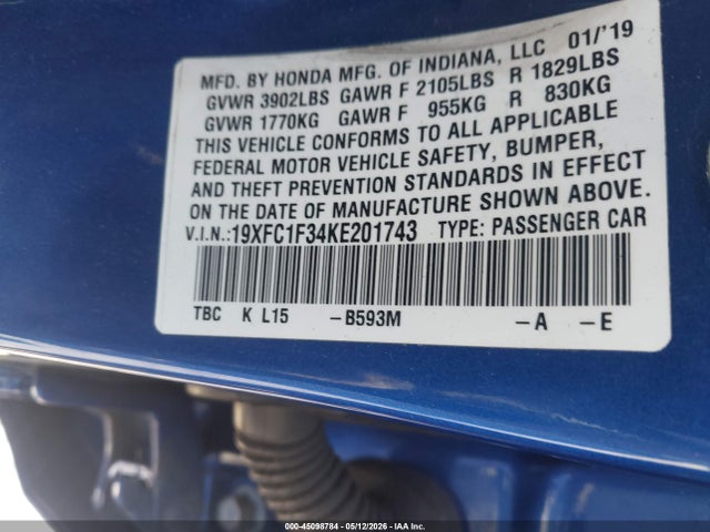 Honda Civic Ex
