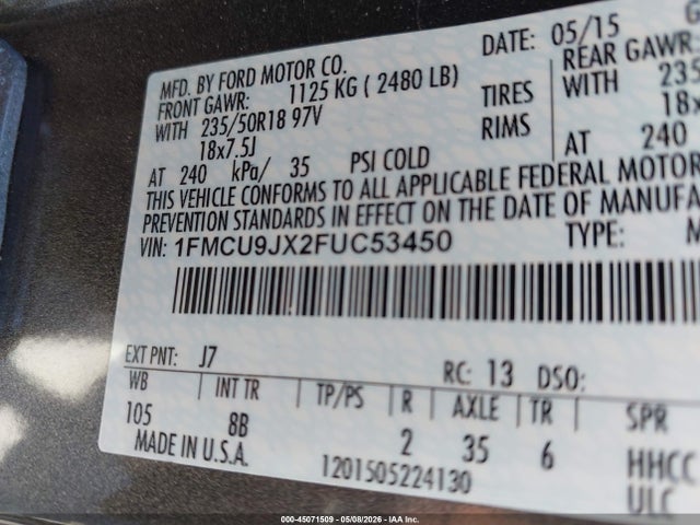Ford Escape Titanium
