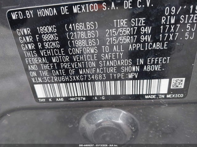 Honda HR-V Lx