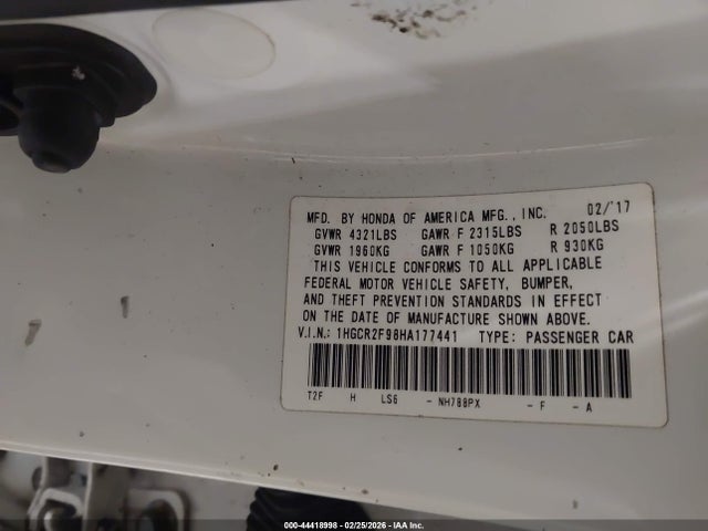 Honda Accord Ex-l