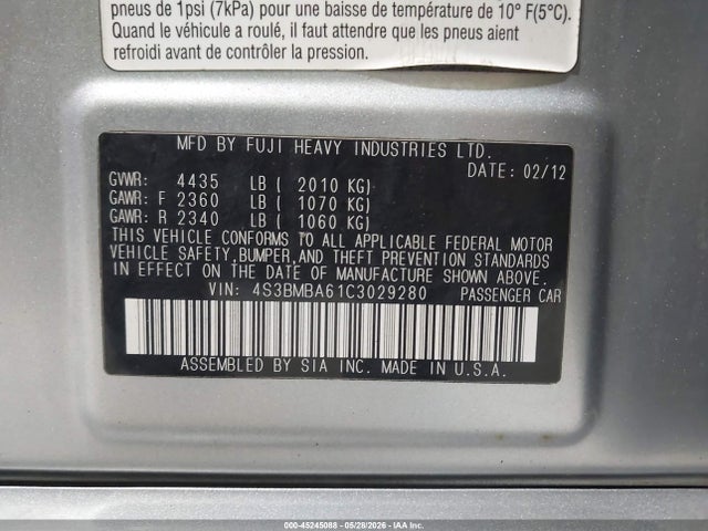 Subaru Legacy 2.5i