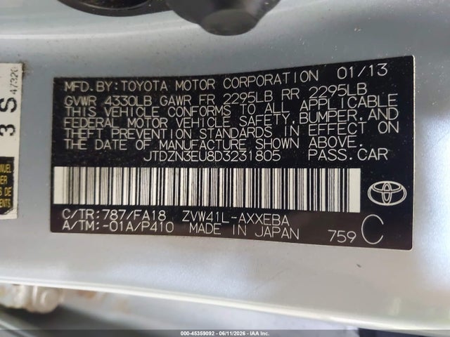 Toyota Prius v Three