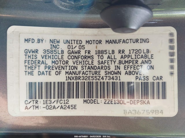 Toyota Corolla S