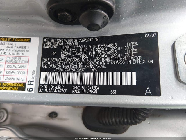 Toyota 4Runner Limited V6