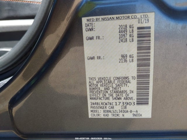 Nissan Altima 2.5 Sr