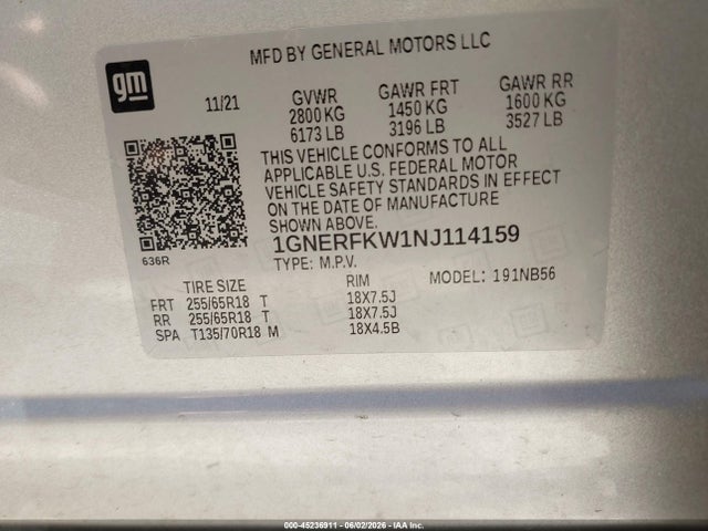 Chevrolet Traverse Fwd Ls