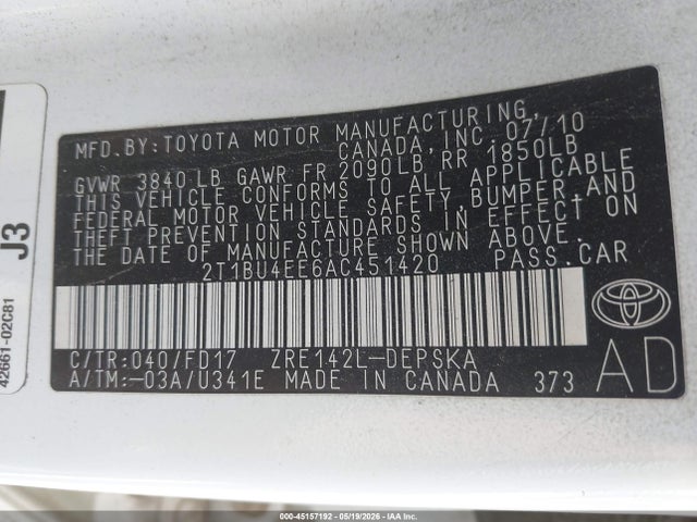 Toyota Corolla S