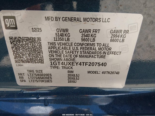 General Motors Sierra 2500HD