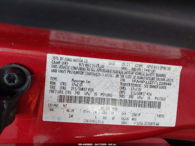 Ford Focus Titanium