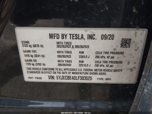 Tesla Model X Performance Dual Motor All-wheel Drive