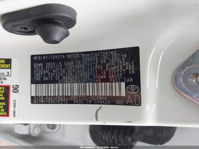 Toyota Corolla Le