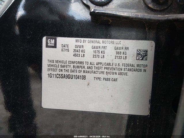 Chevrolet Malibu Lt