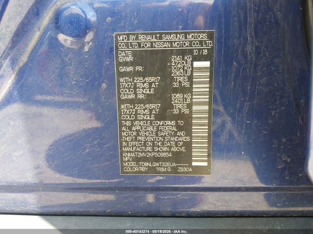 Nissan Rogue Sv