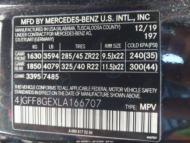 Mercedes-Benz Gls-class 4matic