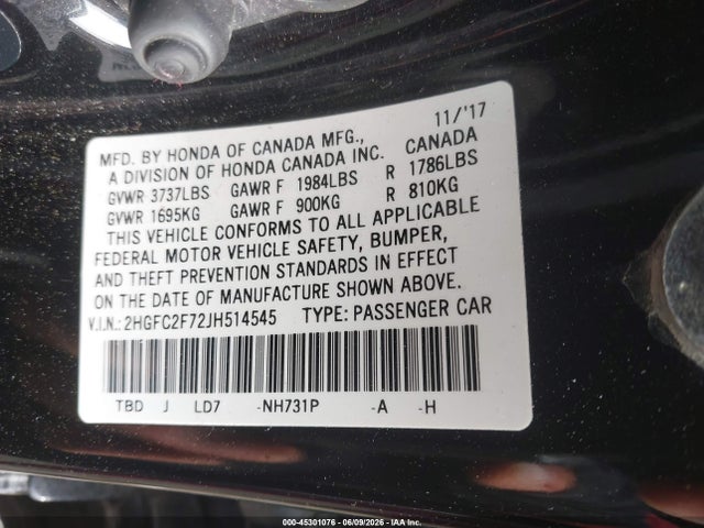 Honda Civic Ex