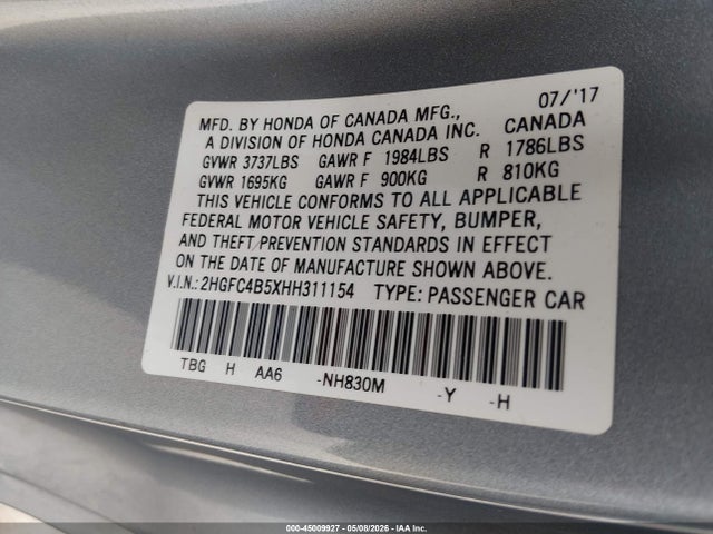 Honda Civic Lx