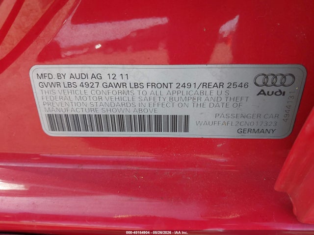 Audi A4 2.0t Premium