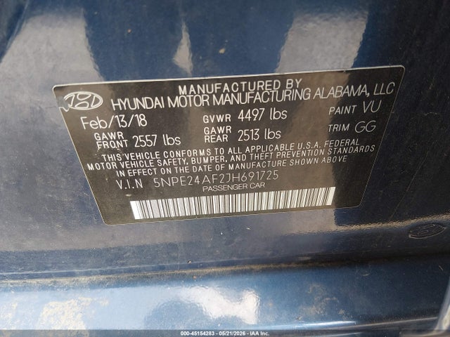 Hyundai SONATA Se