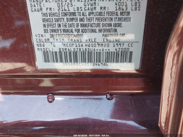 Nissan Sentra Sv