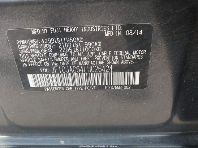 Subaru Impreza 2.0i Premium