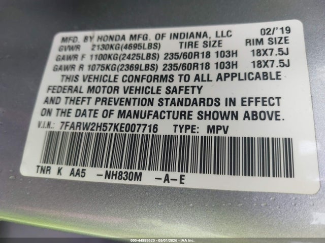 Honda CR-V Ex