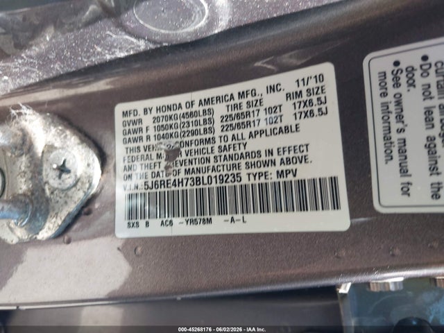 Honda CR-V Ex-l