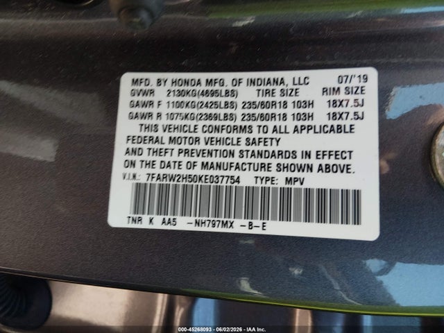 Honda CR-V Ex