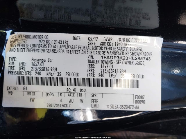 Ford Focus Se