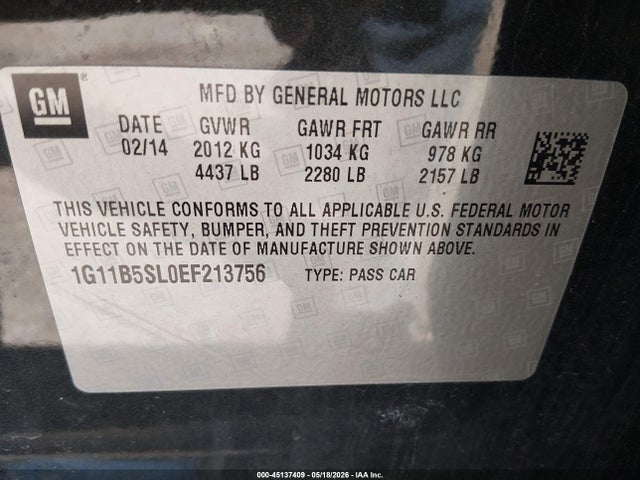 Chevrolet Malibu 1ls