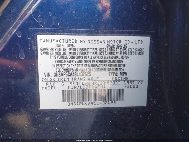Nissan Kicks Sv Fwd