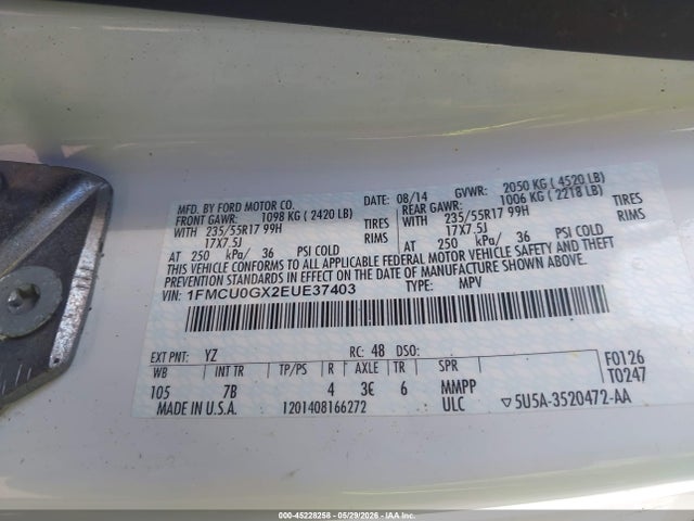 Ford Escape Se