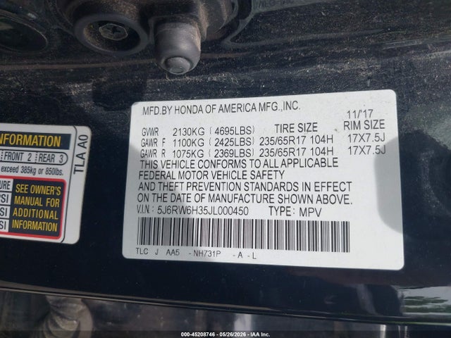 Honda CR-V Lx