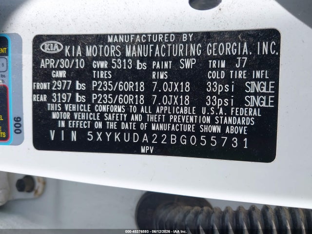Kia Sorento Ex V6