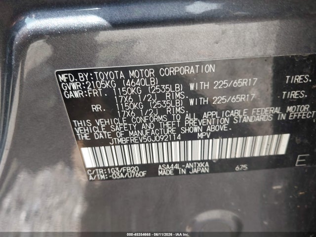 Toyota RAV4 Le