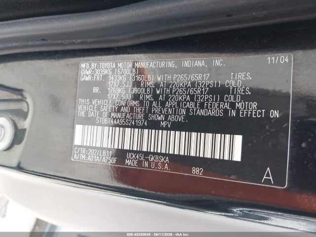 Toyota Sequoia Sr5 V8