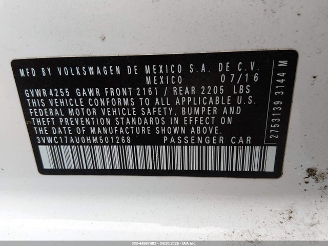 Volkswagen Golf Tsi S