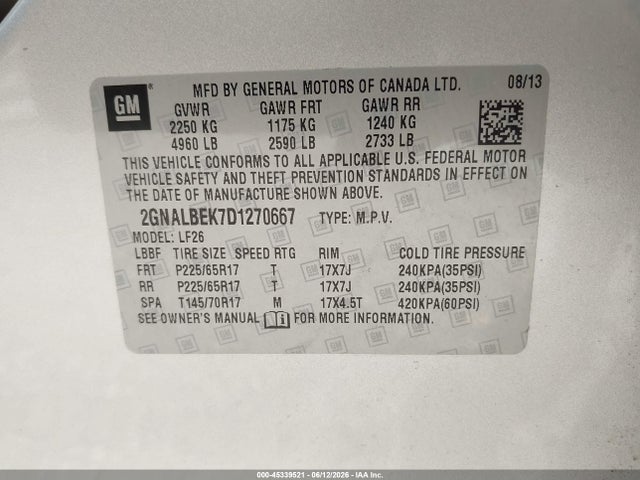 Chevrolet Equinox Ls