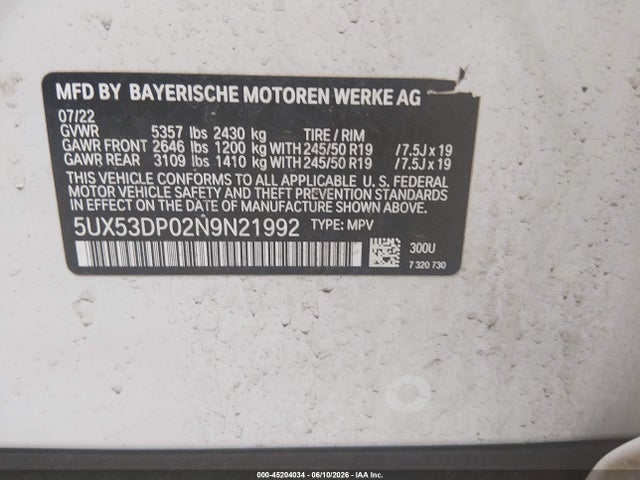 BMW X Series Xdrive30i