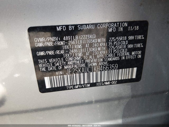 Subaru Forester Limited