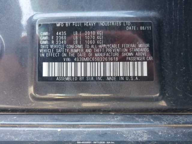 Subaru Legacy 2.5i Premium