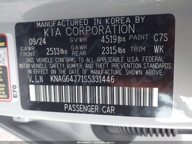 Kia K5 Gt-line